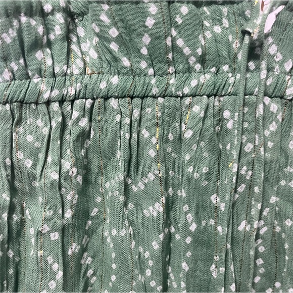 Green Boho Sequined Dress - Picture 5 of 9